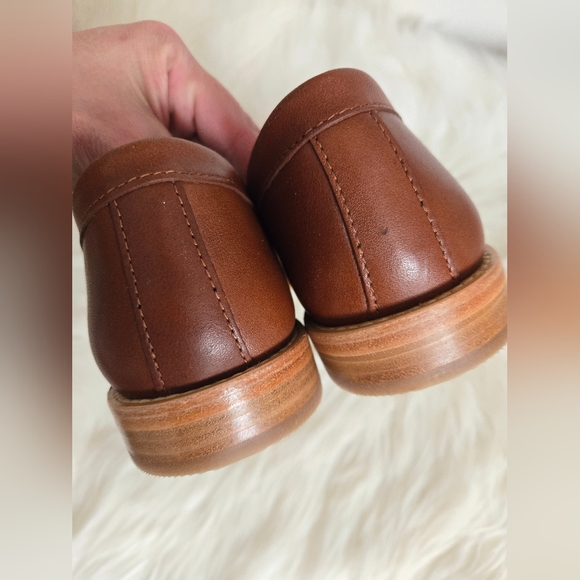 Portland Leather Goods Womens leather Patina loafers in cognac | size 7.5 NWOT - Picture 4 of 8